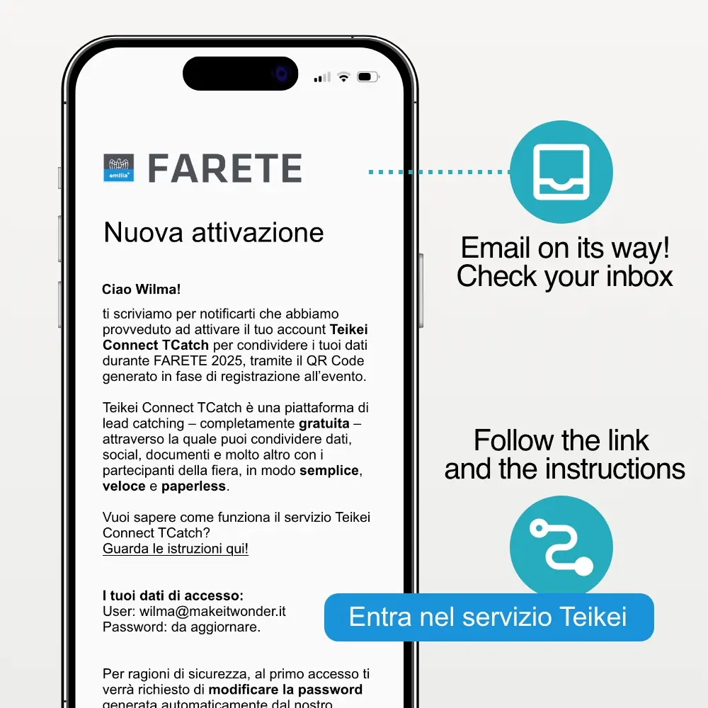 Credenziali e cambio password