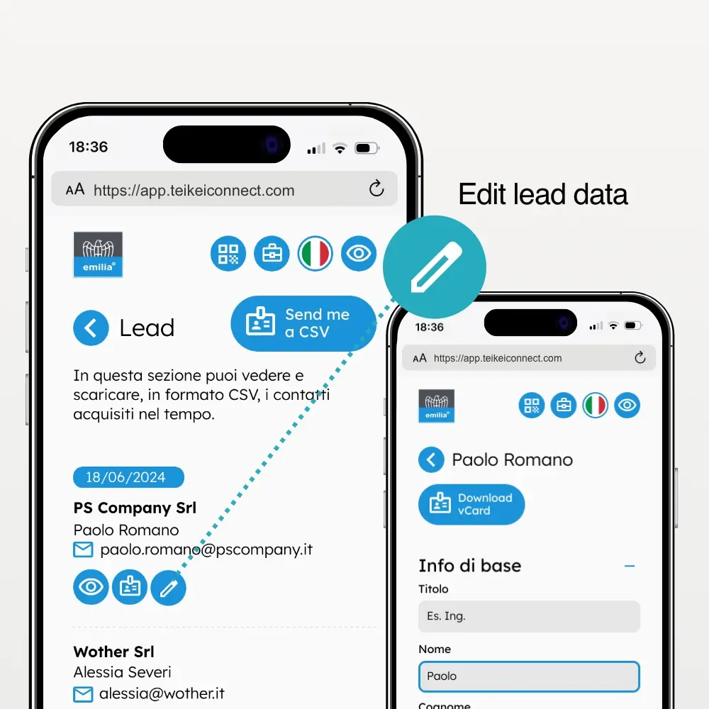 Gestione Lead